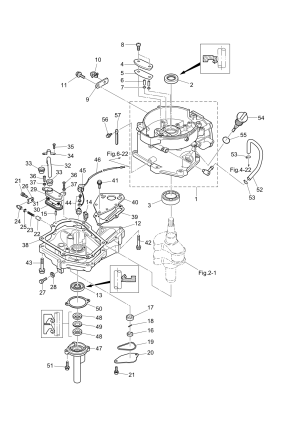 Fig.01 Cylinder / Oil Pan <br /> Fig.01  /  