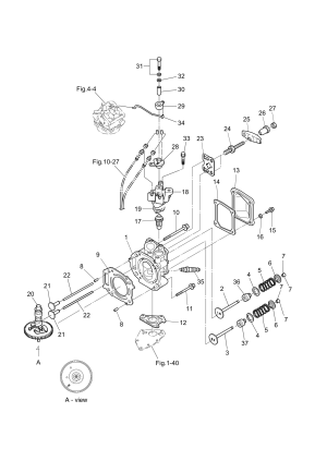 Fig.03 Cylinder Head / Valve / Camshaft <br /> Fig.03    /  /  