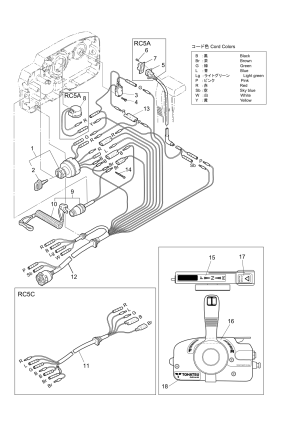 Fig.22 Component Parts Of Remote Control (electric Parts) <br /> Fig.22     ( )