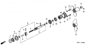    /   (Propeller Shaft / Propeller)