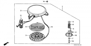   (1) (Recoil Starter (1))