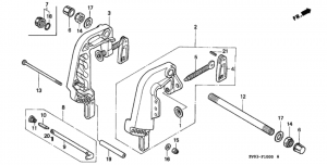   (Stern Bracket)