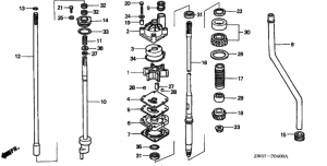 Водяной насос / Вертикальный вал (Water Pump / Vertical Shaft)