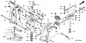   /   (Stern Bracket / Swivel Case)