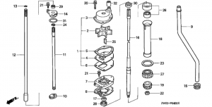   /   (bf75at / bf90at) (Water Pump / Vertical Shaft (bf75at / Bf90at))