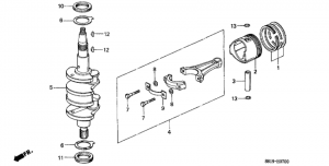  /  (Piston / Crankshaft)