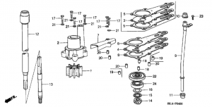   /   (Water Pump / Vertical Shaft)