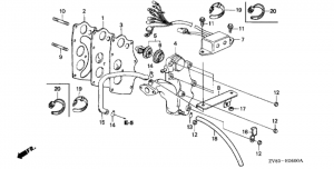   (bf6b / bx / d6,bf8ax / b / bx) (Intake Manifold (bf6b / Bx / D6,bf8ax / B / Bx))