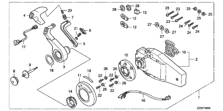 ���������  ����� BF60A - Remote Control Box (flush Mount Type) (right) - ������������� ���������� � ����� (������ ���������) (������)