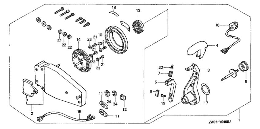     BF75AT -   (,  ) - Remote Control (flush Mount Type) (left)
