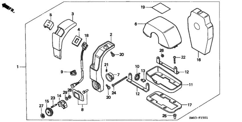 ��������� 4x-������� ����� BF90A1 - Remote Control (top Mount Single Type)