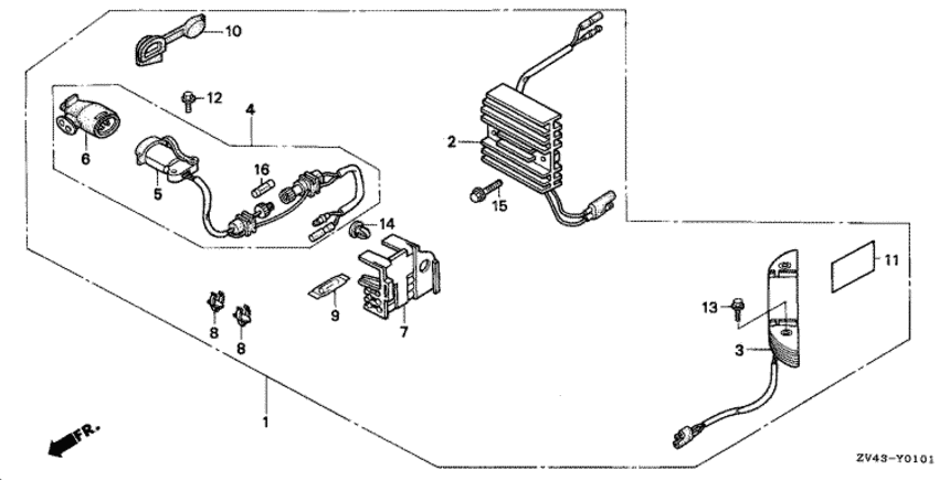 ��������  ����� BF9.9B - Lamp Consent Kit (bf9.9ak / M / Bf15ak / M) (6a)