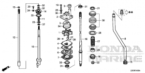 F-04   /   (F-04 Water Pump/Vertical Shaft)