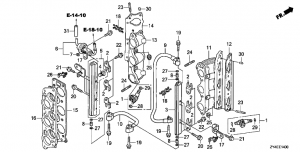 E-14  /  (E-14 Fuel Line / Injector)