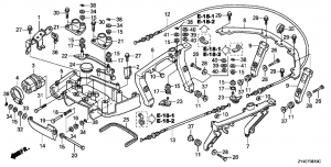 F-08-10    /   (F-08-10 Front Cover Bracket / Lock Shaft)