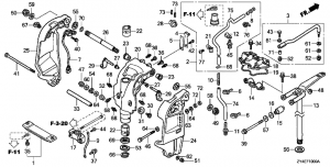 F-10   /   (F-10 Stern Bracket / Swivel Case)