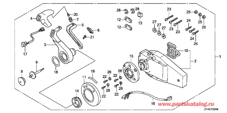 ��������  ����� BF225AK3 - Fop-3-4 Flush Type Remote Control Top Mount (Right)