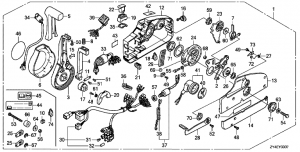 Fop-3-7  , ,  -  (Fop-3-7 Remote Control (Nhk Mec) (Handle Cap = Chrome))