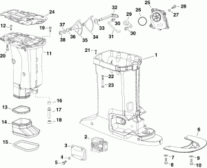   (Exhaust Housing)