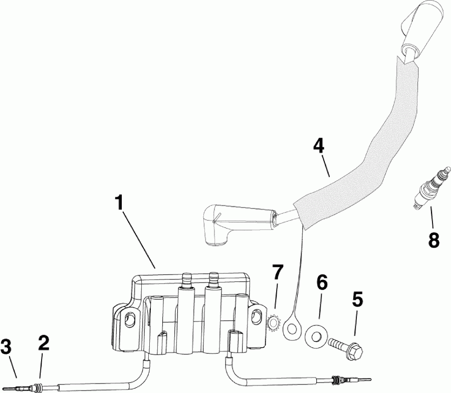   Evinrude E115DSLSCR  - nition Coils