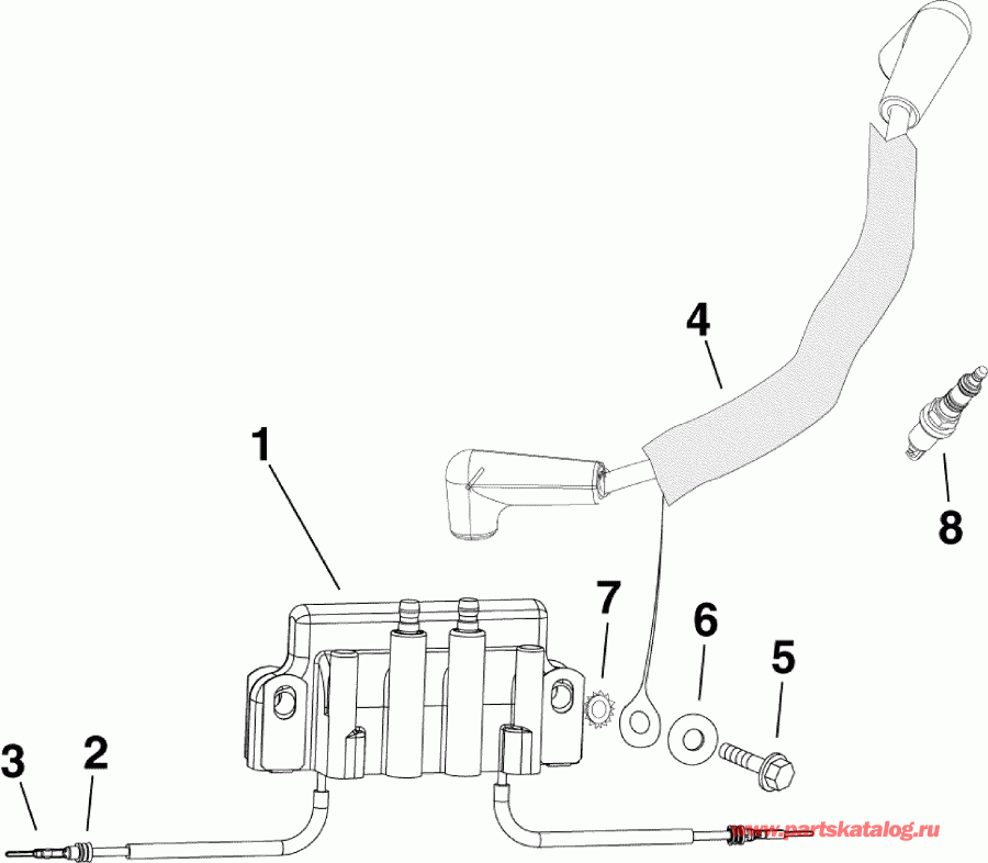   EVINRUDE E150DBXSCF  - nition Coils