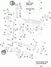  - Pl, Sl Models (Gearcase - Pl, Sl Models)