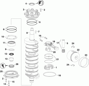 05-2_�������� & ������ (05-2_crankshaft & Pistons)