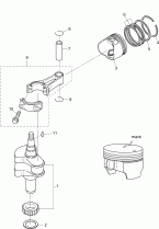 15-2_ &  (15-2_crankshaft & Piston)