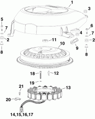 02-3_ &  (02-3_flywheel & Stator)