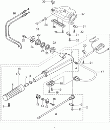 16-6_ Assembly (16-6_tiller Handle Assembly)