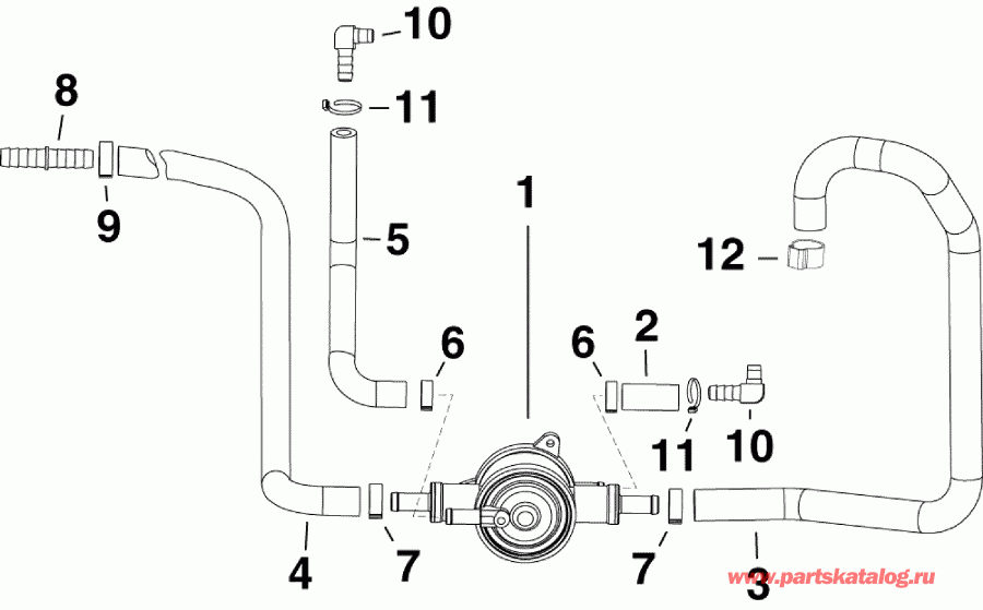  EVINRUDE E135HCXABF  -    - fuel Lift Pump