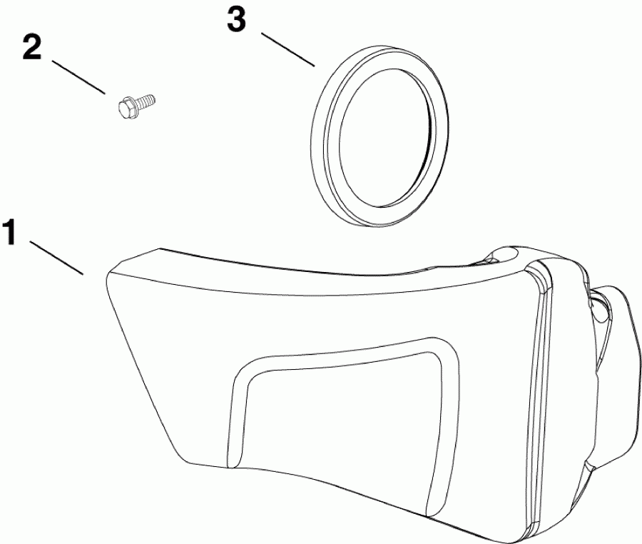   EVINRUDE E15DHTLABA  - air Silencer / air 