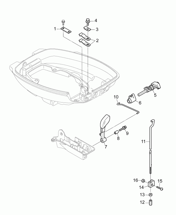  Evinrude E15RGL4ABB  -   (tiller Models)