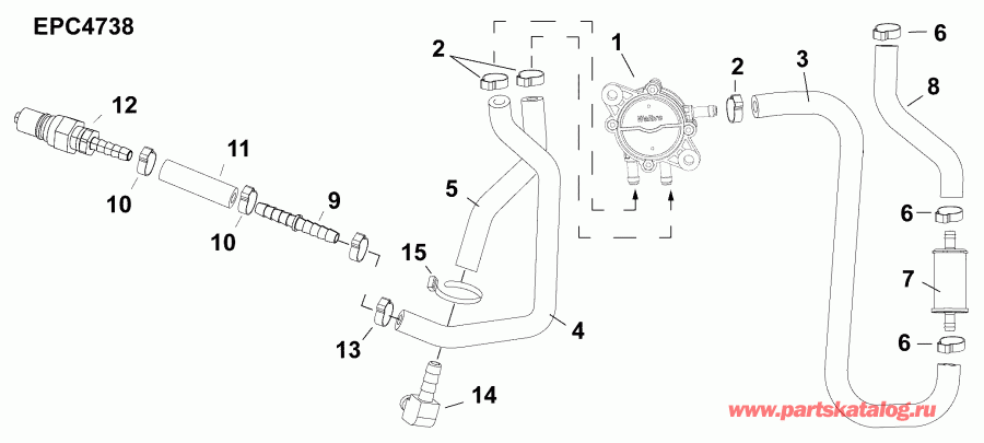 ��������� ����� ������� E30MALAFB  - fuel Lift Pump