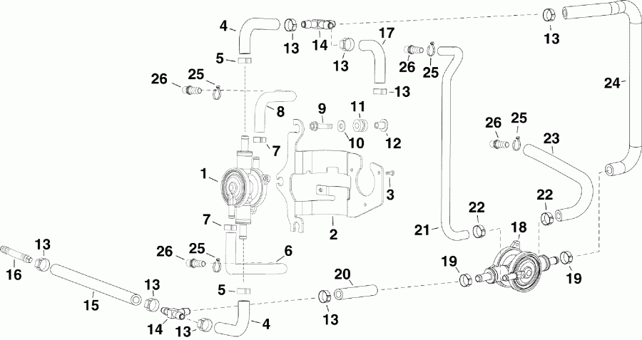 �������� ��������� ����� EVINRUDE DE300CXISG  - el Lift ����� - el Lift Pump