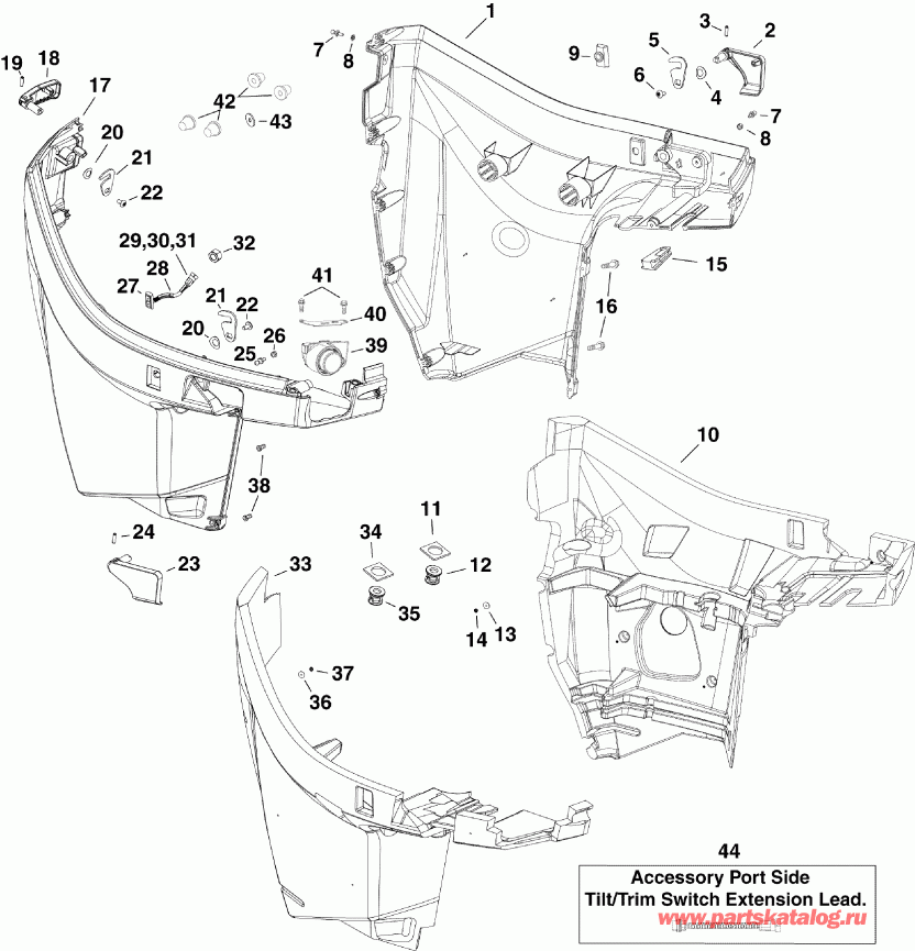 ��������� ����� ������� E150DSLIIB  - wer Engine Cover / wer ������ ��������� (�����)