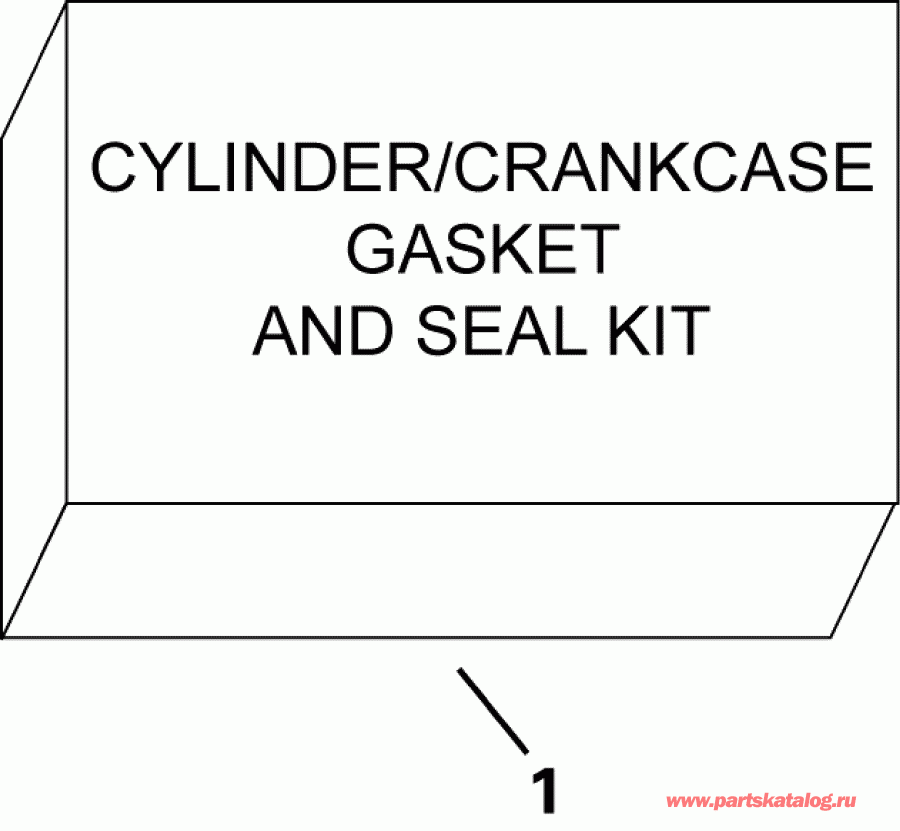 �������� ����� EVINRUDE E25TESLIIS  - sket & �������� ��������� / sket & Seal Kit
