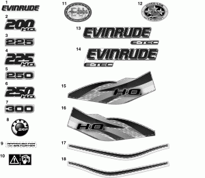 �������� - ����� (Decals - White)
