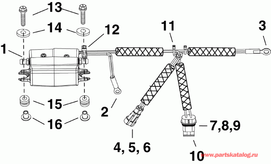 ��������� ��������� EVINRUDE E30DTELIIH  - ttery Charge Module / ttery Charge Module