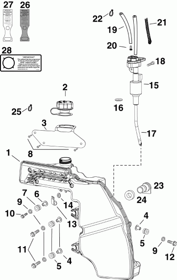 ����� ������� E50DTLIIA  - l Tank & Pump - l Tank & �����