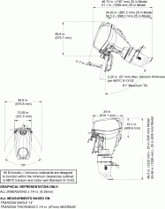 ������� ������� - ���������� ��������, Remote Steer (Profile Drawing - Power Tilt, Remote Steer)