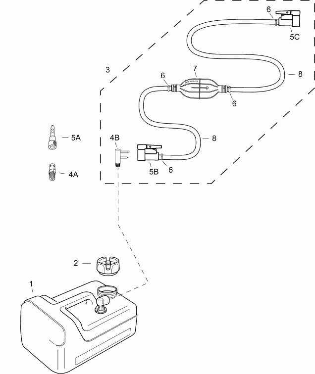 �������� ����� Evinrude B15TE4AAB  - ��������� ��� � �����