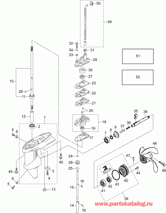 ��������� ����� Evinrude B3R4AAA  - ��������