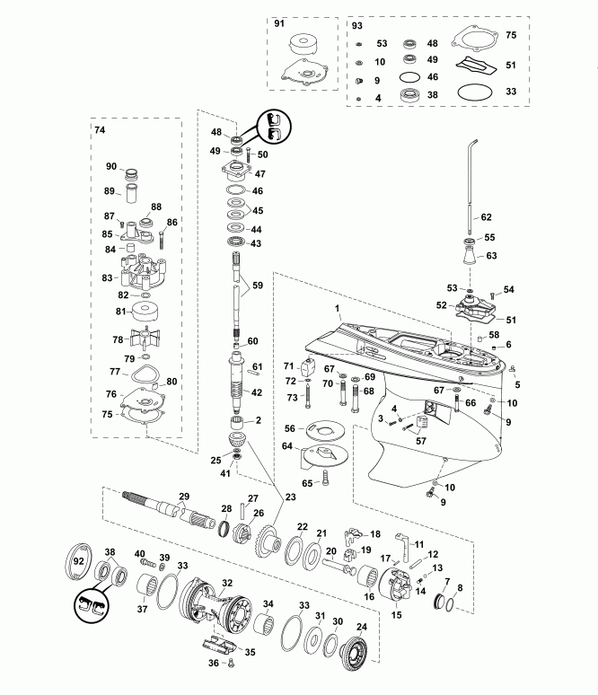   DE150PXAAB  - , M2-type / gearcase, M2-type