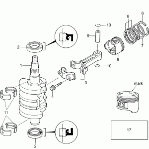 15-2_�������� & ������ (15-2_crankshaft & Pistons)