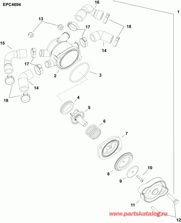 ��������� ������� E150DPLAAA  - water Pressure Relief Valve / ������ ������ �������� ����