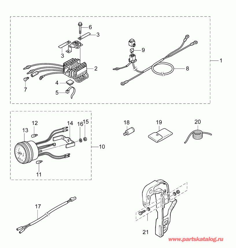  EVINRUDE E15TEL4AAA  - ���������� / accessories