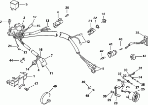 ���������������� ��������� ������� ��������� (Power Trim/tilt Electrical)