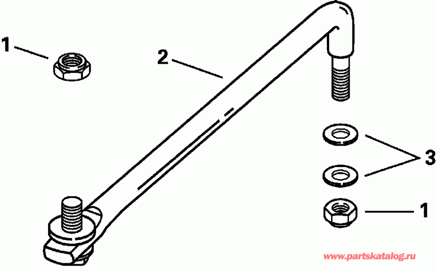�������� ��������� ����� ������� E225FGLSSH FFI, Elec Start, TNT, 20 IN s  - ee������ ����������� Kit - eering Link Kit