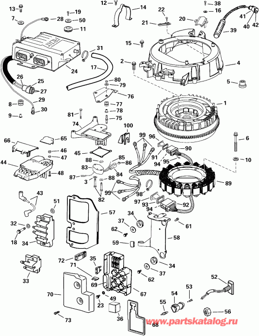  ������� RE175FCSSV FFI, Elec Start, TNT, 25 IN.   - ectrical System